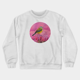 Yellow wagtail Crewneck Sweatshirt